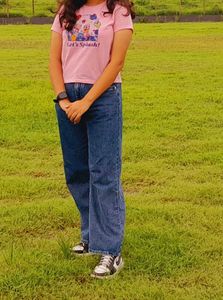 Tokyo Talkies Crop Tee For Woman