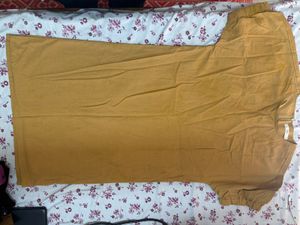 Mustard Midi Dress