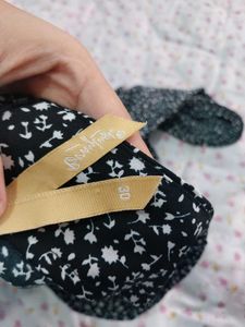 women black and white floral high waist maxi skirt