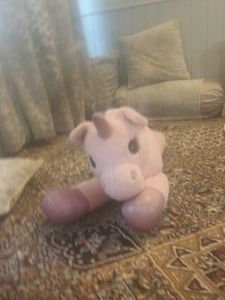 Pink Unicorn Plush Toy