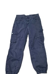 Blue Cargo Pants
