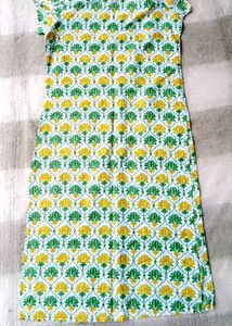 Floral Print Kurta