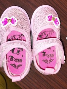Sparkly Pink Shoes
