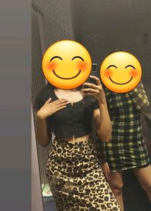 Leopard Print Skirt for casual Wear