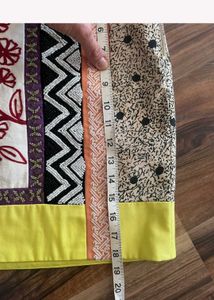 Anthropologie Leifnotes Embroidered Skirt