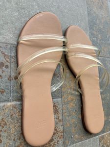 Clear Strap Sandals
