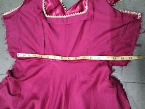 Outfit From Scratch Shartin Kurti With Organza Dup