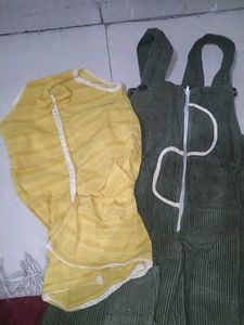 Kid Dress Top &amp; Gallies Design Pant