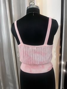 Pink Tie-dye Top