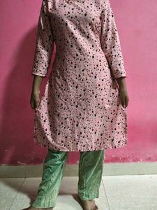 Cotton Daily Wear Kurta Set