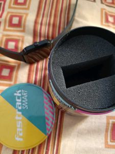Fastrack Black Smart Watch With Charger And Box