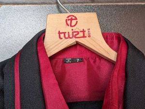 Boy&#39;s Black Tuxedo Blazer 3 piece Suit