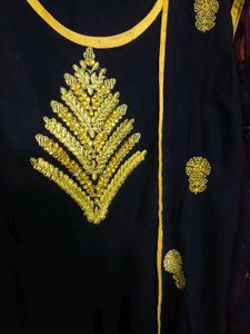 Navy Blue Kurta