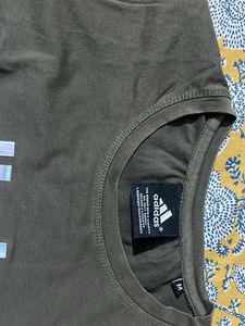 Adidas Olive Green T-Shirt