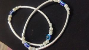 Trendy Evil Eyes Anklets