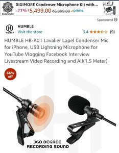 HUMBLE WIRE MIC FOR CREATER