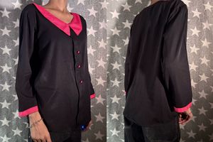 Women’s Casual Black Blouse