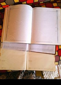3 Empty Diary
