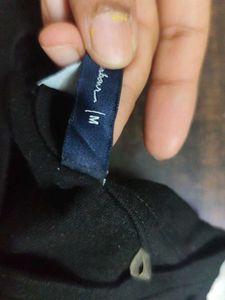 Black Basic Crop Top