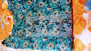 Floral Print Kurta