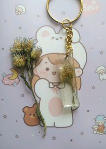 Homemade Resin Art Keychain..