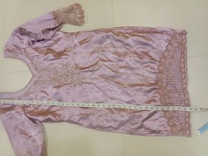 Silk Embroidery Kurti