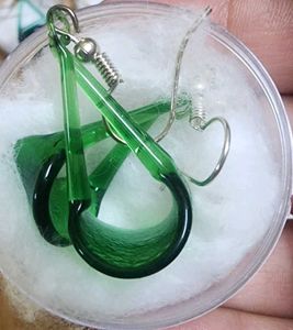 GLASS UNIQUE EARRINGS