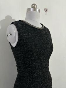 Sparkly Black Mini Dress