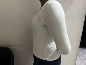 Bonkers Corner White Long Sleeve Top