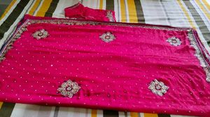 Elegant Pink Saree
