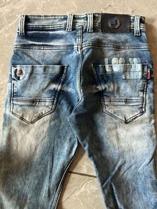 Stylish Blue Wash Jeans 28 size