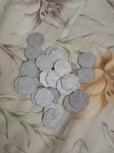 2 - 3- 5-10 - 20 Rare Indian Coins Set