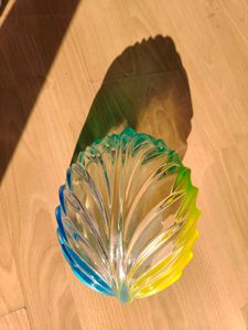 Mikasa Walther Glass Frosted Germany Display Bowl