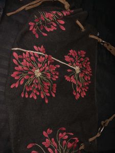 Vintage Floral Embroidery Bag