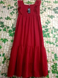 New Gorgeous😍maroon Dress
