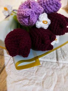 Crochet Tulip Bouquet