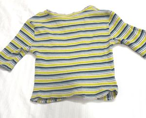 Striped Girls Top