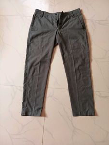 Men's Grey Casual Pants