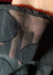 Black Sheer Blouse
