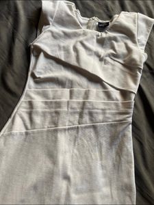 White Bodycon Mini Dress