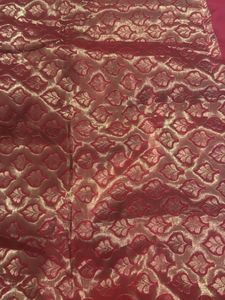 Red &amp; Gold Pure Silk Saree