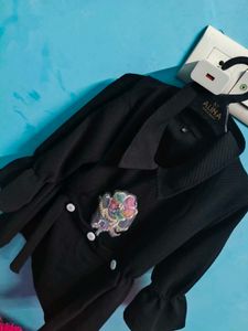 Black Belted Jacket