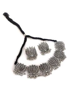 Oxidised Silver Jewellery Set