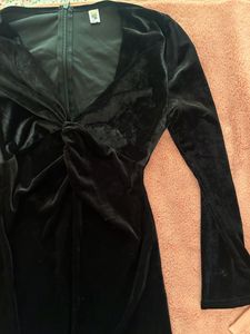 Black Velvet Dress
