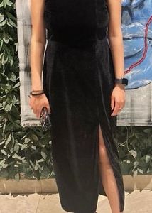 Black Velvet Dress