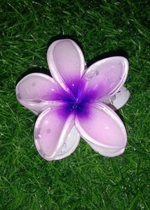Flower Petals Floral Design Hair Claws (Pack Of 3)
