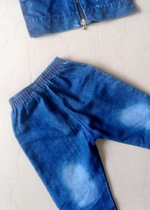 3 Piece Denim Dress For Boys