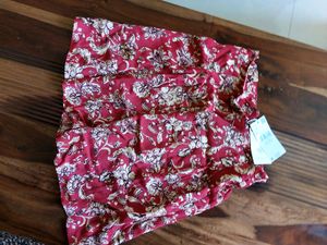 Floral Red Shorts From MANGO