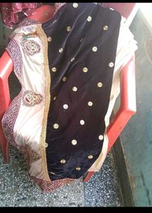 Elegant Velvet saree
