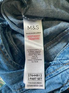 Marks &amp; Spencer Dungaree Winnie The Pooh Baby